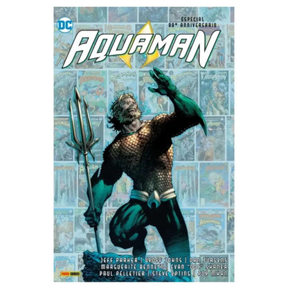 AQUAMAN ANNIVERSARY - Panini - detalle