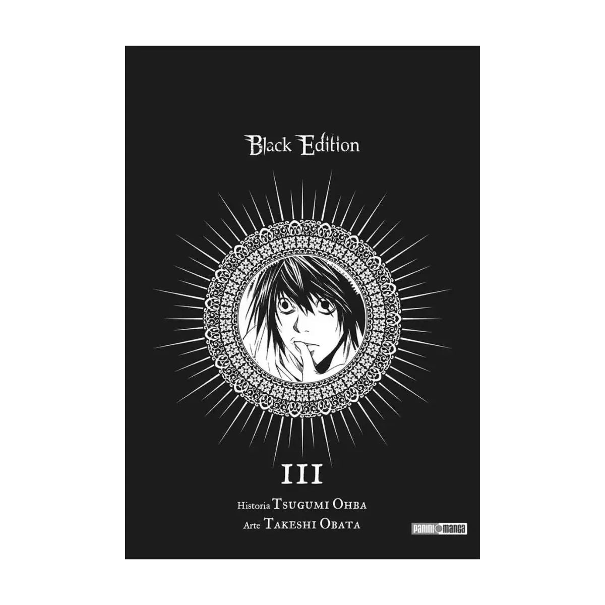 Death Note Black Edition Panini Manga Español Colección N°3 - Panini Manga