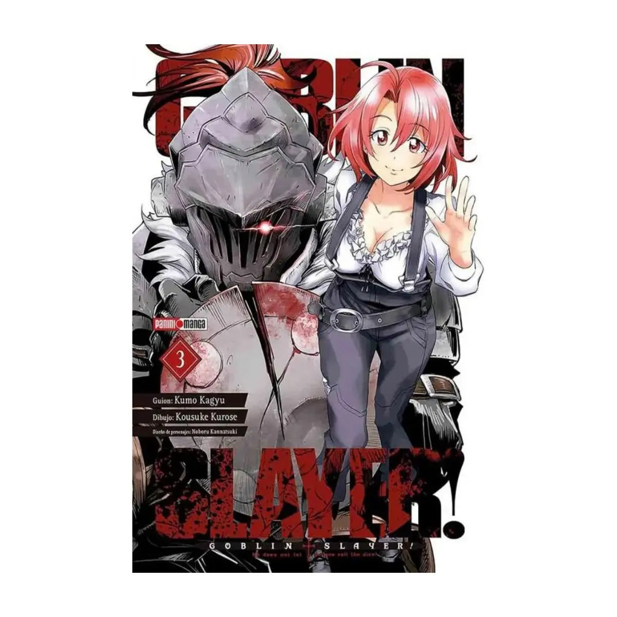 Goblin Slayer Manga Panini Anime Por Tomo En Español N°3 - Panini - vista lateral