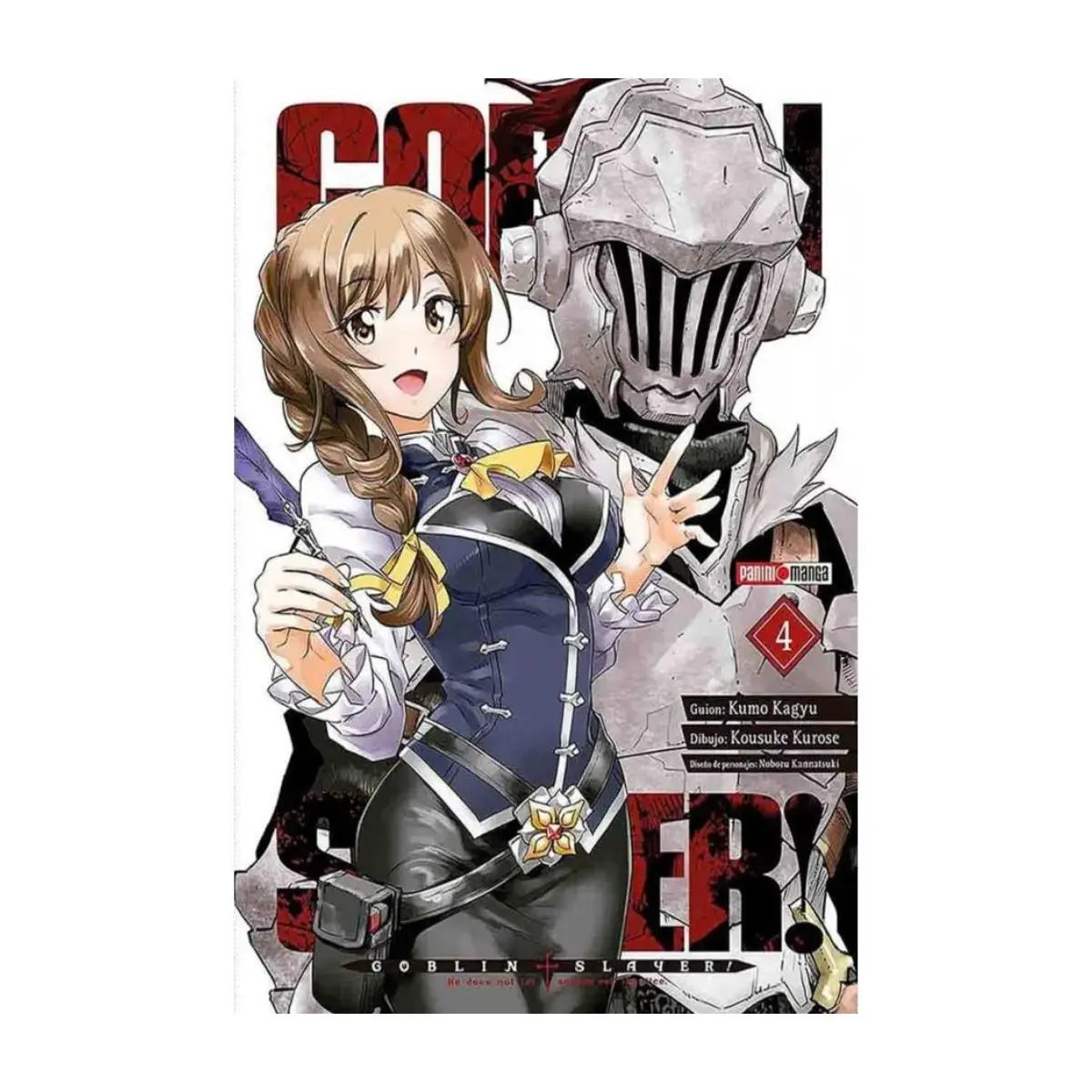 Goblin Slayer Manga Panini Anime Por Tomo En Español N°4 - Panini - vista lateral