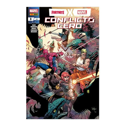 Fortnite X Marvel Conflicto Cero Panini Comics Tomo A Elegir N°3 - Panini