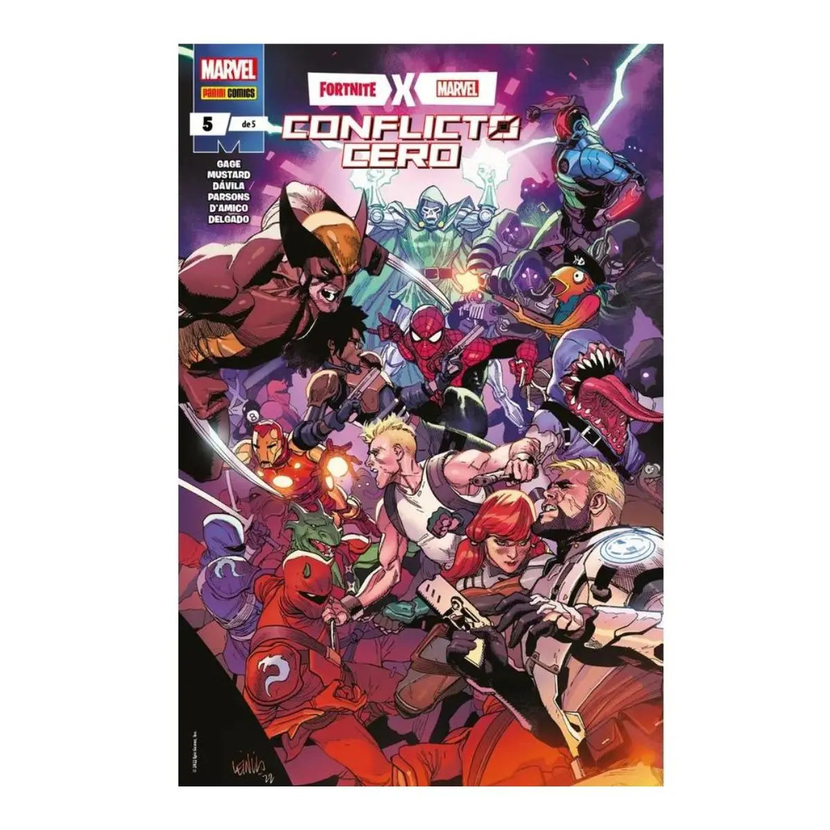Fortnite X Marvel Conflicto Cero Panini Comics Tomo A Elegir N°5 - Panini