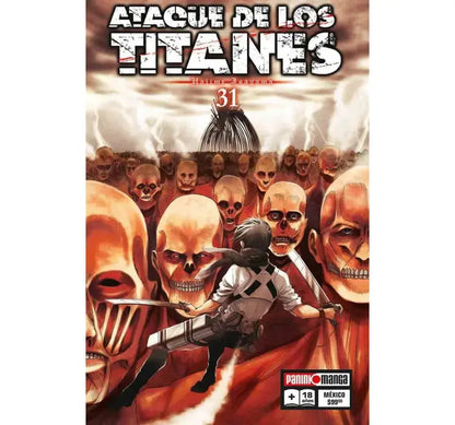 Ataque De Los Titanes Manga Panini Anime Tomo A Elegir N°31 - Panini