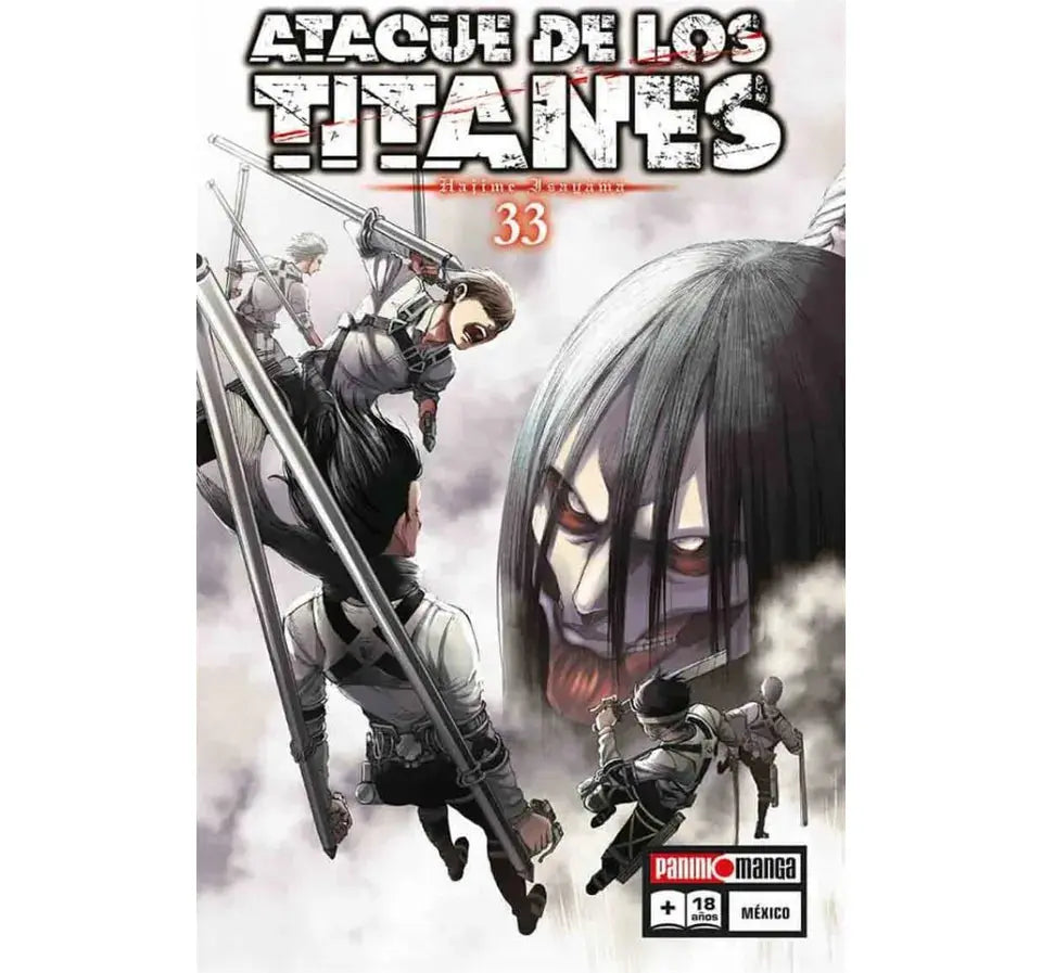 Ataque De Los Titanes Manga Panini Anime Tomo A Elegir N°33 - Cuanda