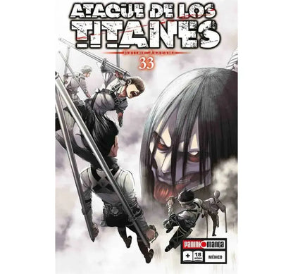 Ataque De Los Titanes Manga Panini Anime Tomo A Elegir N°33 - Cuanda