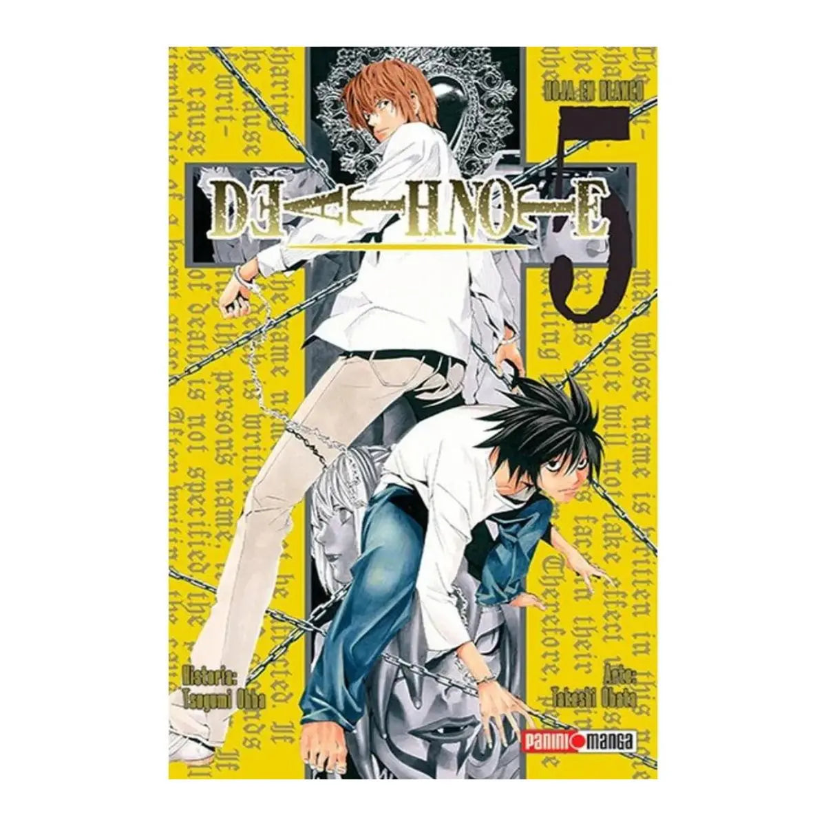 Death Note Manga Panini Anime Tomo A Elegir Español N°5 - Panini