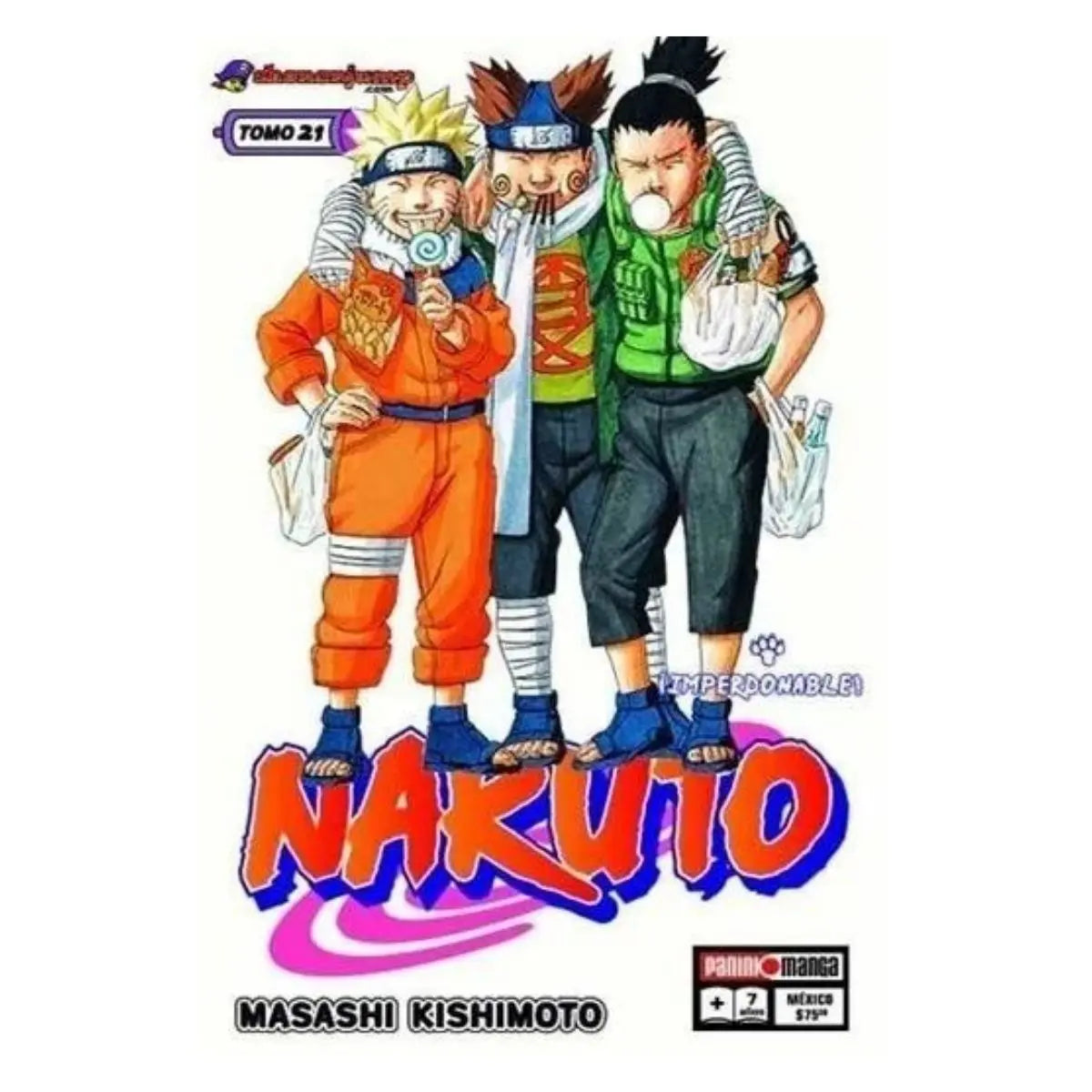 Naruto Manga Tomo A Elegir Panini Anime Español N°21 - Panini