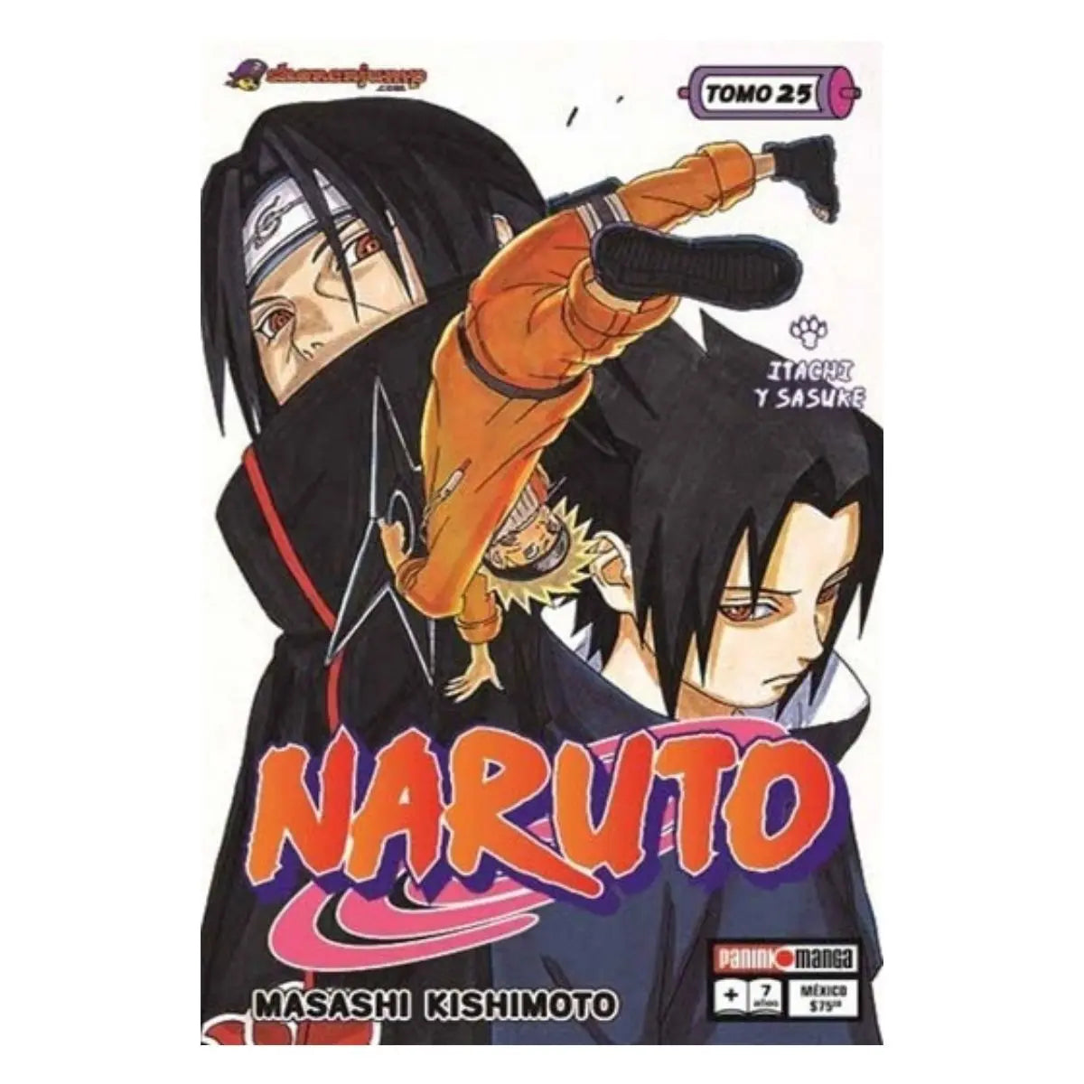 Naruto Manga Tomo A Elegir Panini Anime Español N°25 - Panini