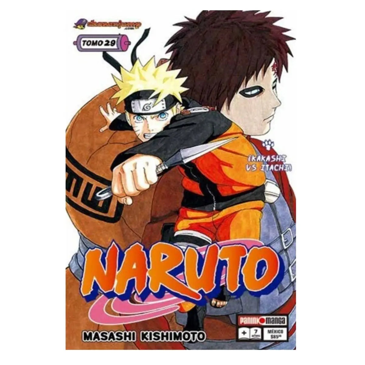 Naruto Manga Tomo A Elegir Panini Anime Español N°29 - Panini