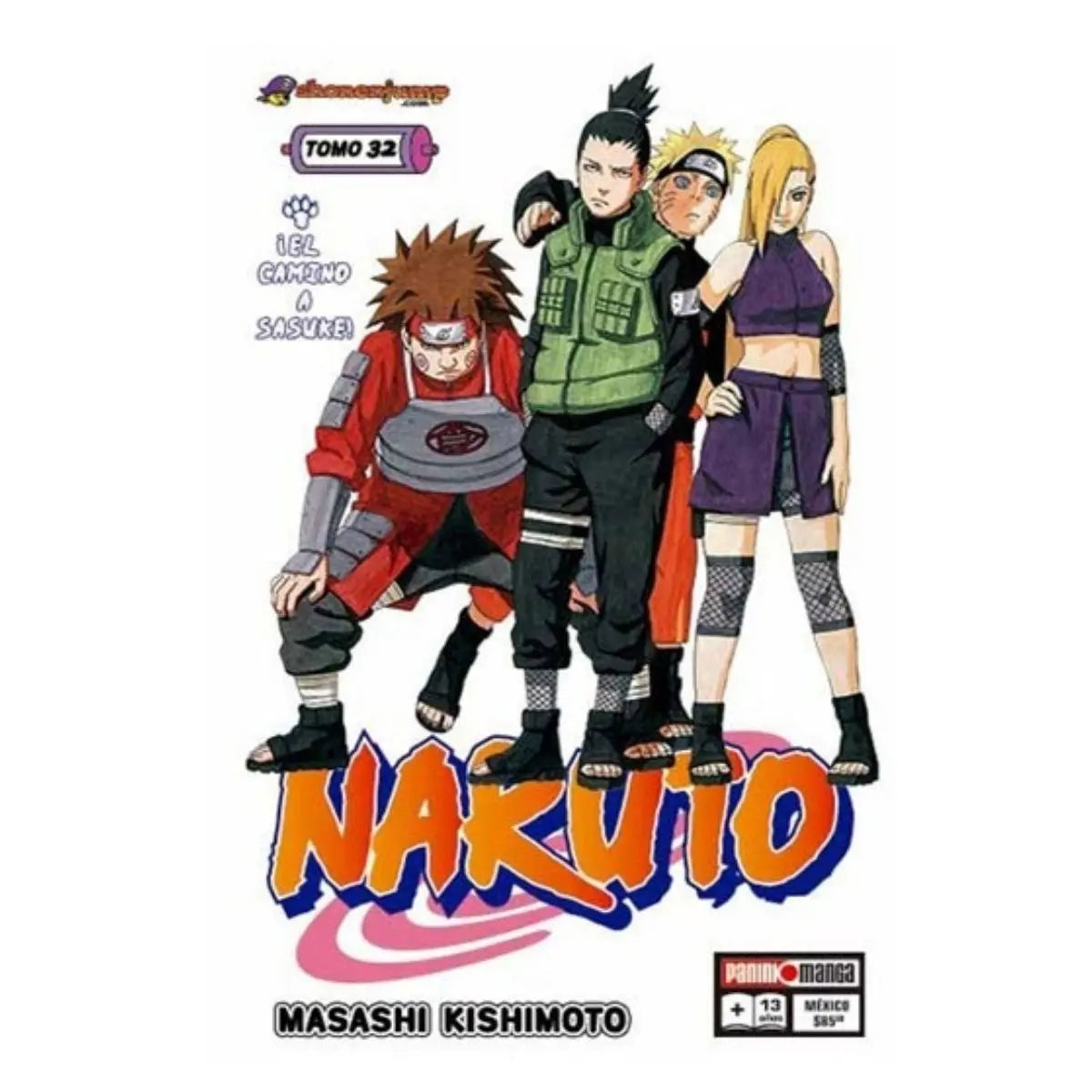 Naruto Manga Tomo A Elegir Panini Anime Español N°32 - Panini