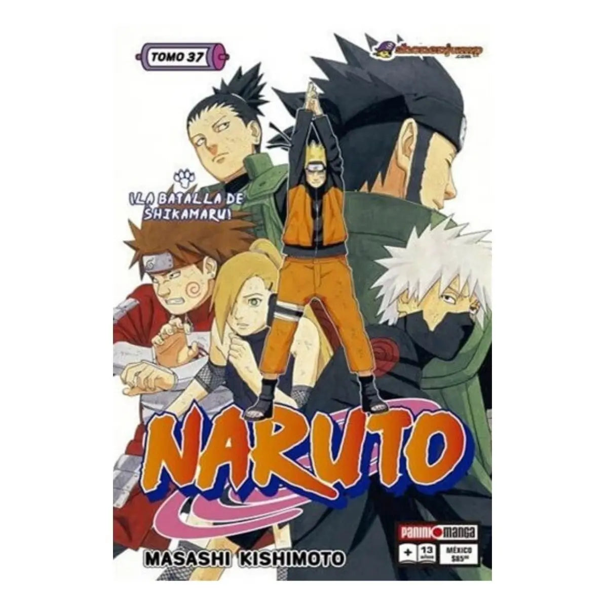 Naruto Manga Tomo A Elegir Panini Anime Español N°37 - Panini