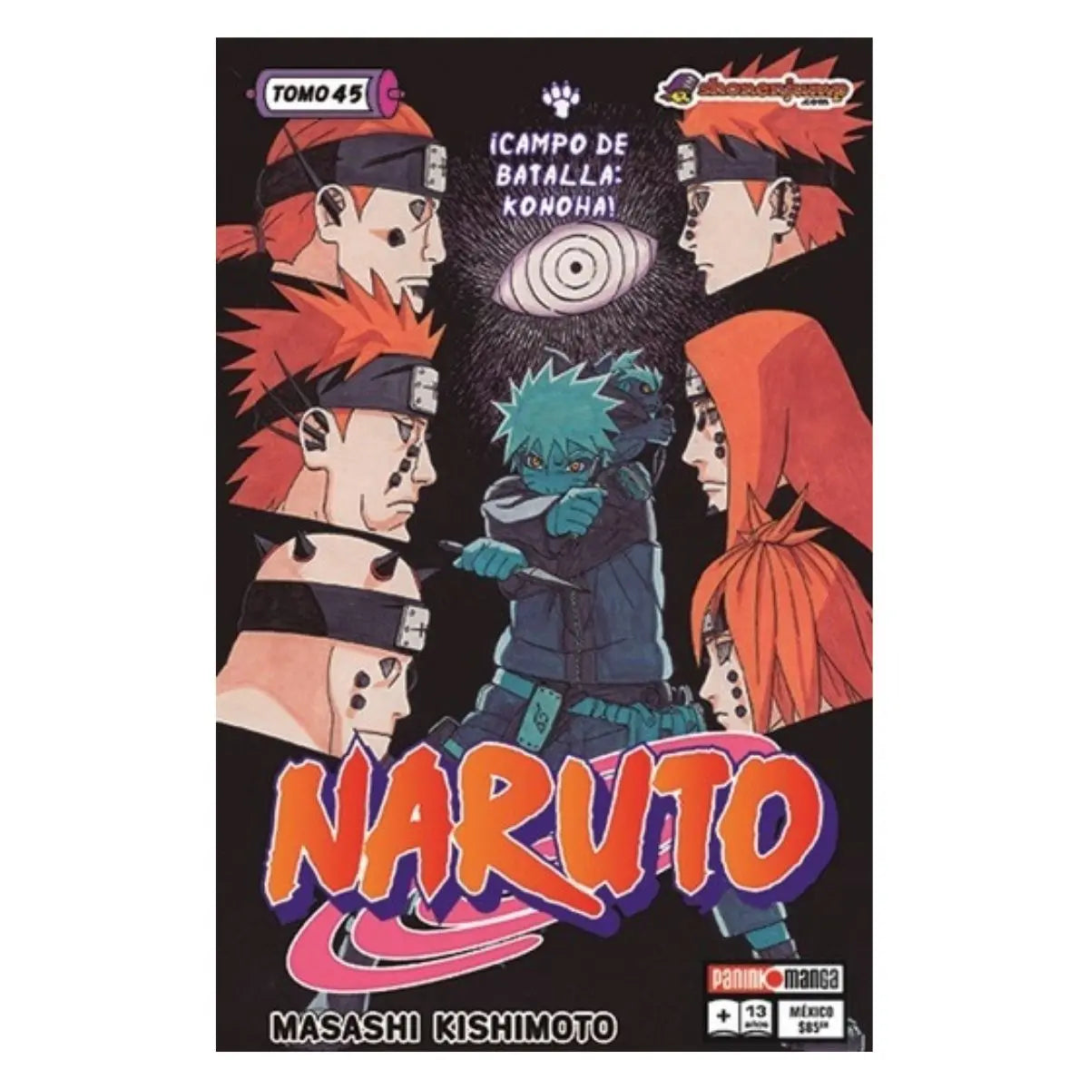 Naruto Manga Tomo A Elegir Panini Anime Español N°45 - Panini