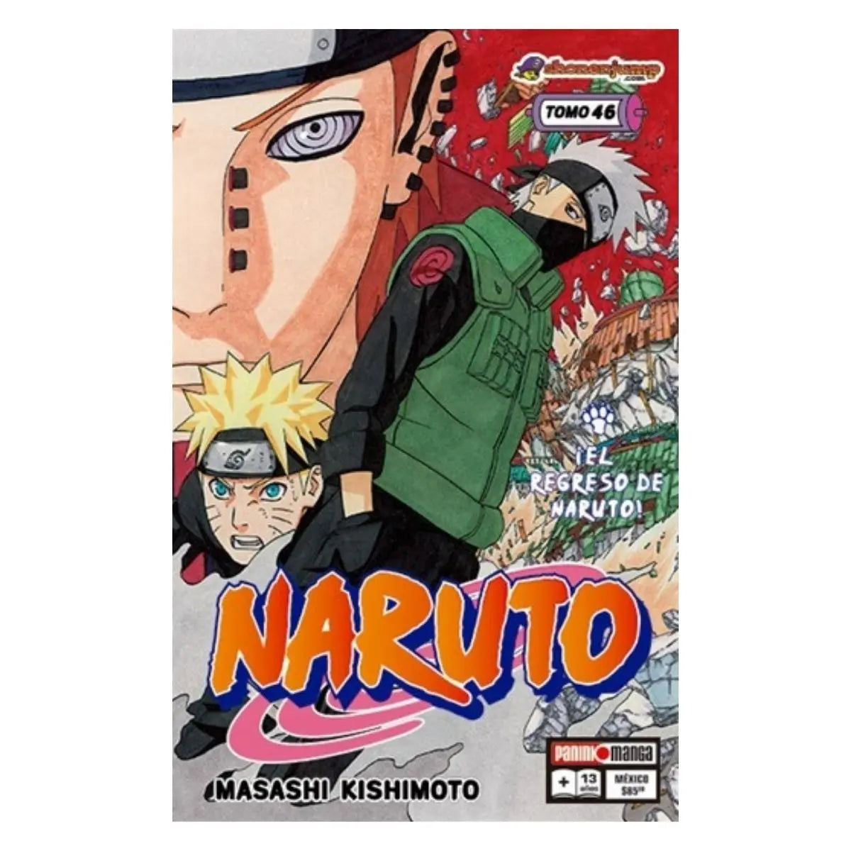 Naruto Manga Tomo A Elegir Panini Anime Español N°46 - Panini