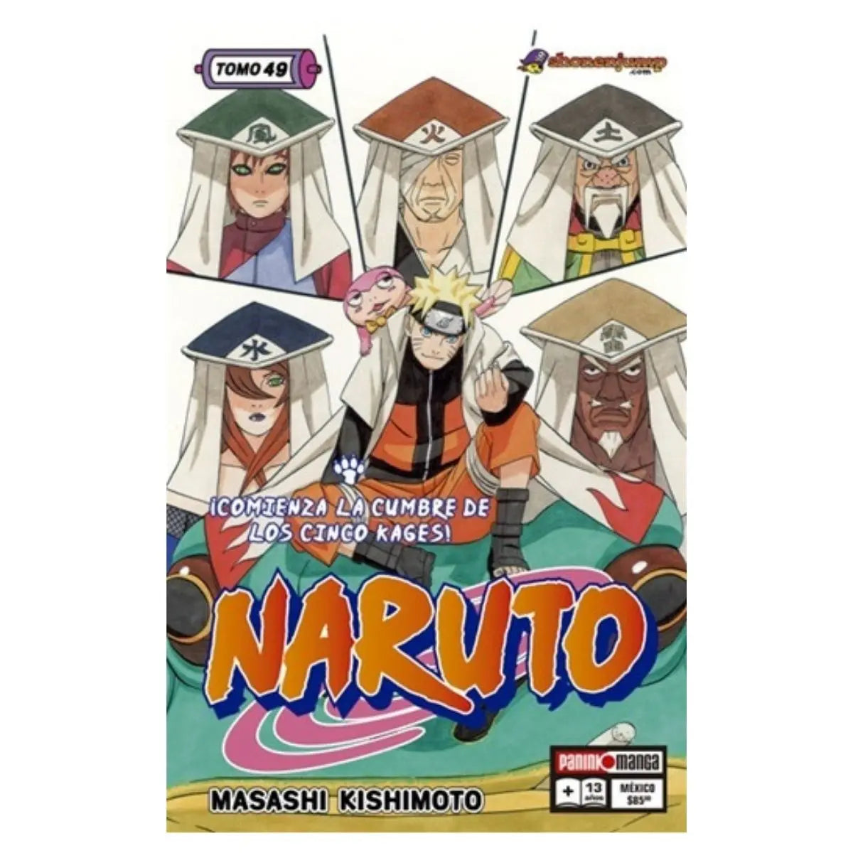 Naruto Manga Tomo A Elegir Panini Anime Español N°49 - Panini