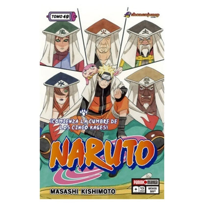 Naruto Manga Tomo A Elegir Panini Anime Español N°49 - Panini