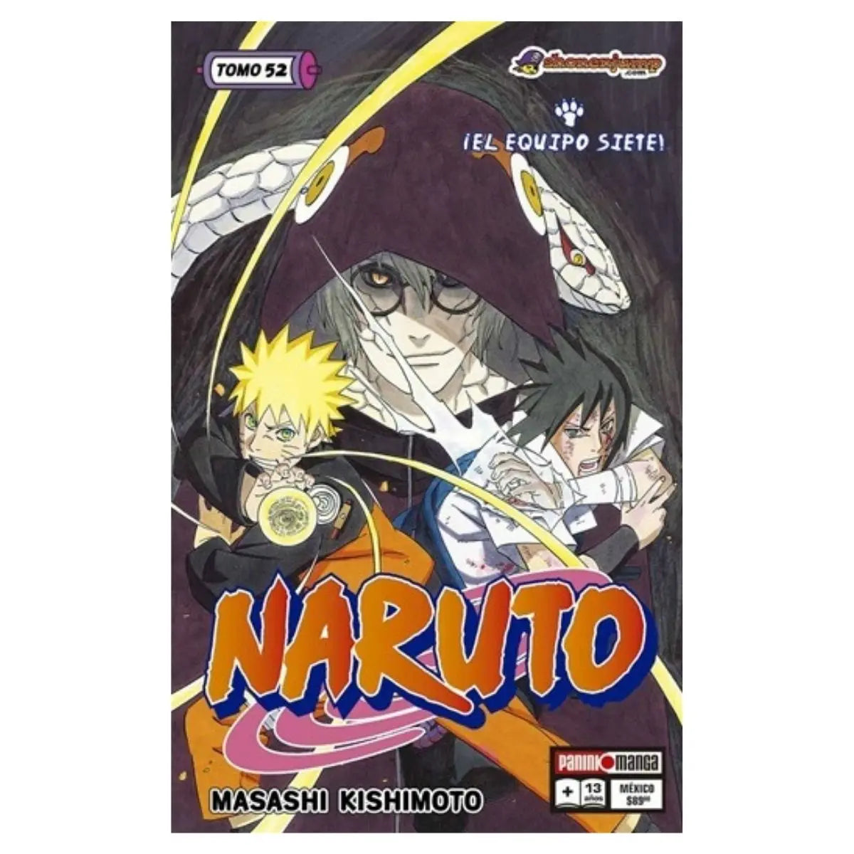 Naruto Manga Tomo A Elegir Panini Anime Español N°52 - Panini
