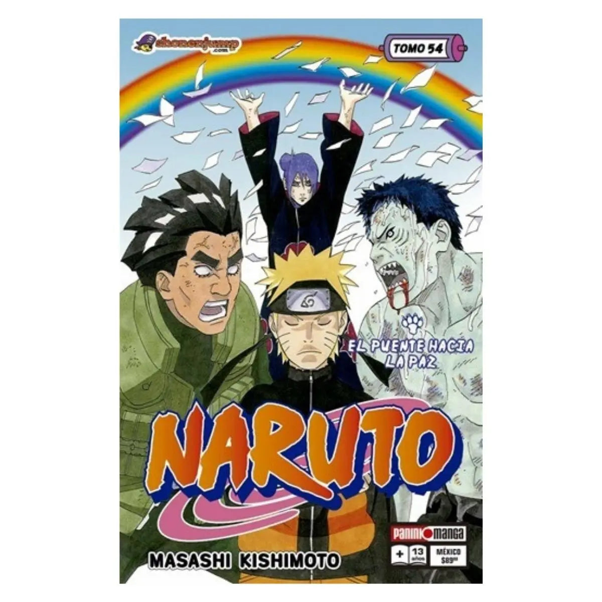 Naruto Manga Tomo A Elegir Panini Anime Español N°54 - Panini