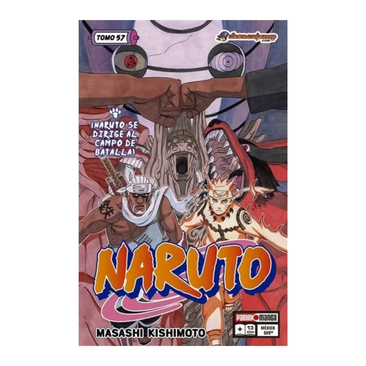Naruto Manga Tomo A Elegir Panini Anime Español N°57 - Panini