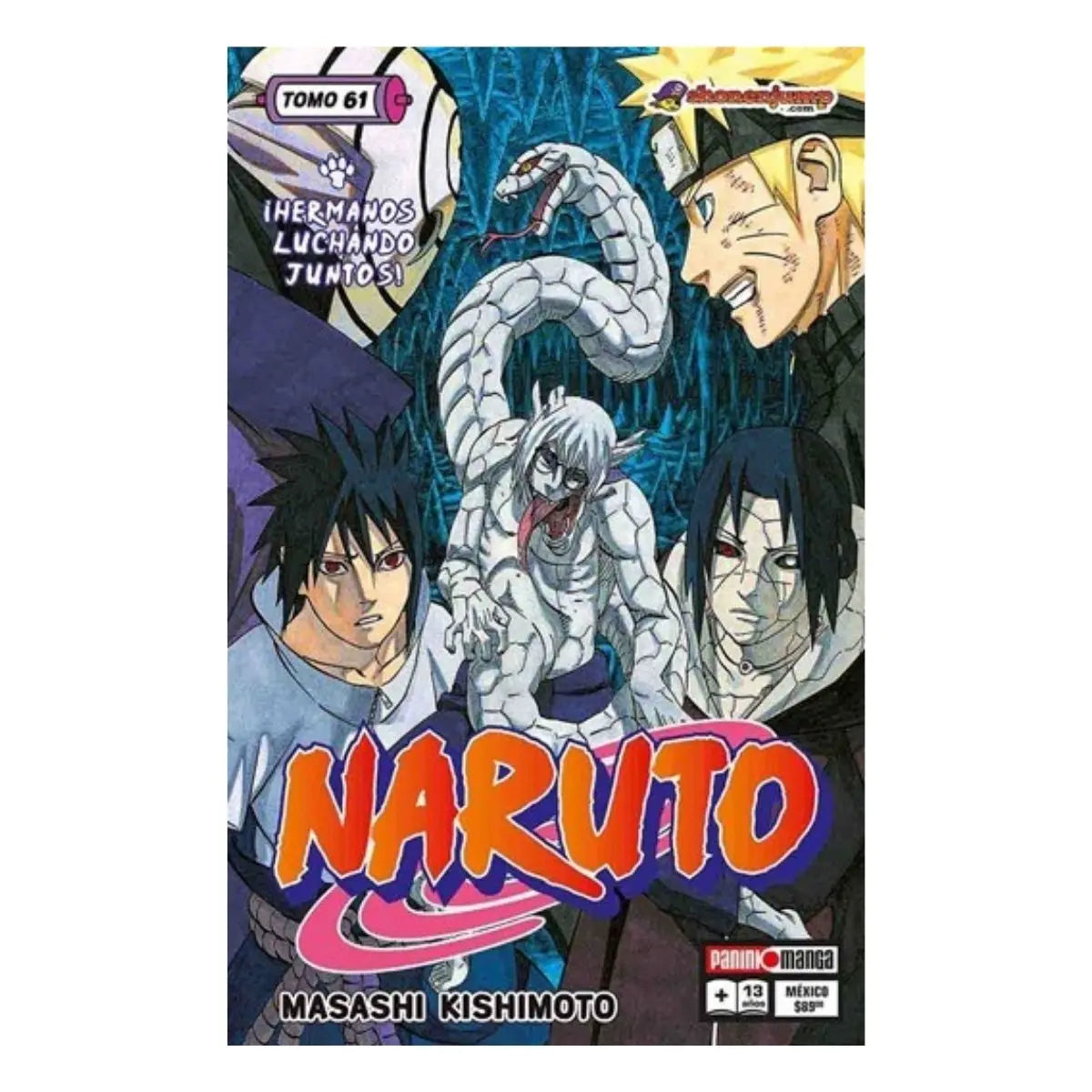 Naruto Manga Tomo A Elegir Panini Anime Español N°61 - Panini