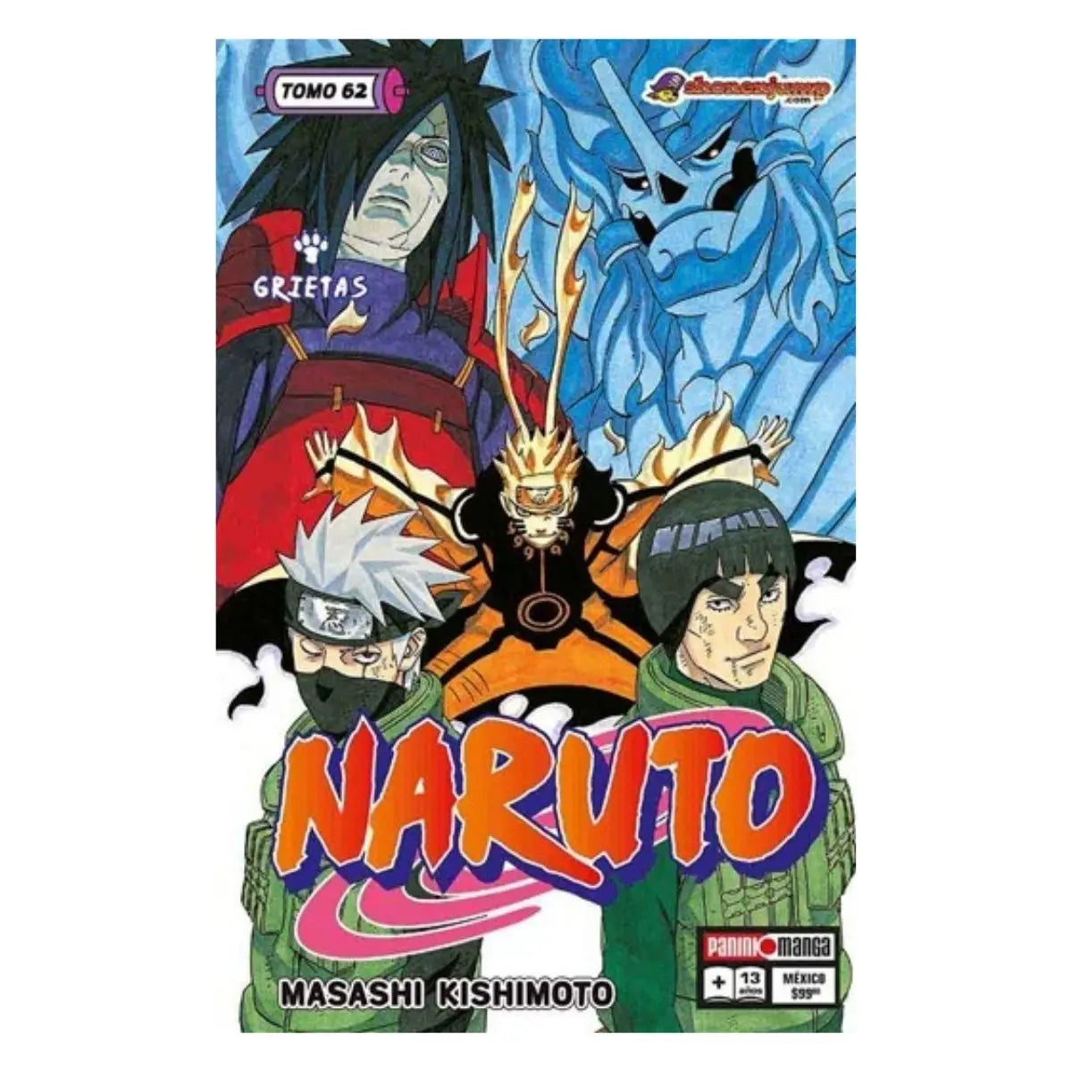 Naruto Manga Tomo A Elegir Panini Anime Español N°62 - Panini