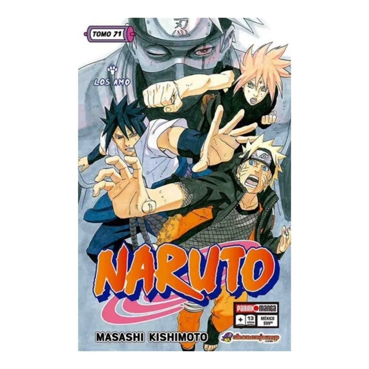 Naruto Manga Tomo A Elegir Panini Anime Español N°71 - Panini