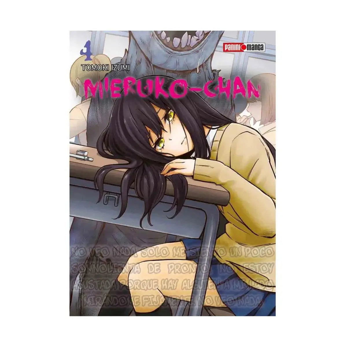 Mieruko Chan Panini The Girl Who Can See Them Manga Elegir Tomo N°4 - Panini