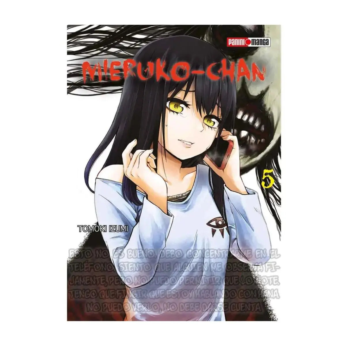 Mieruko Chan Panini The Girl Who Can See Them Manga Elegir Tomo N°5 - Panini