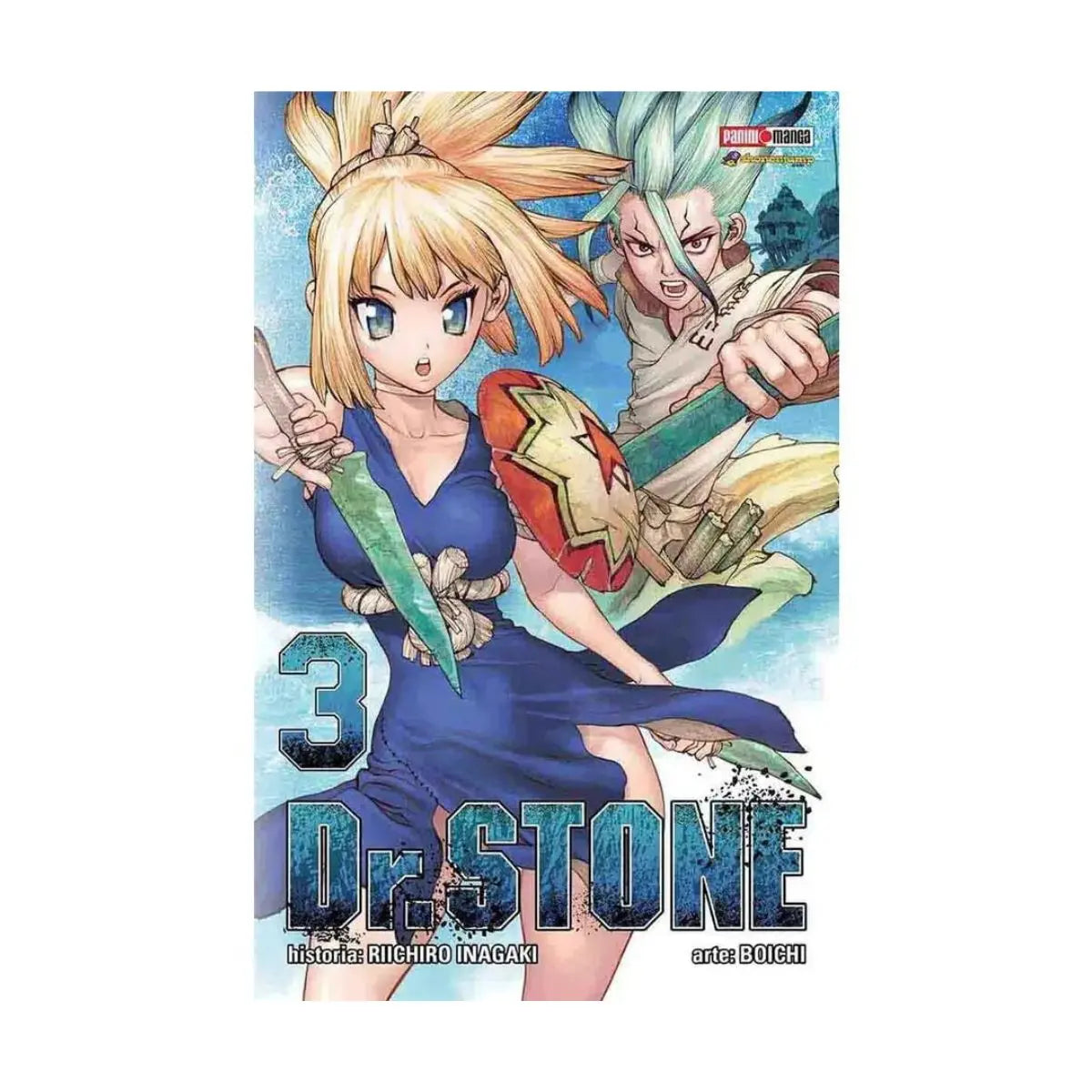 Dr. Stone Panini Manga Stone Wars Español Tomo A Elegir N°3 - Panini