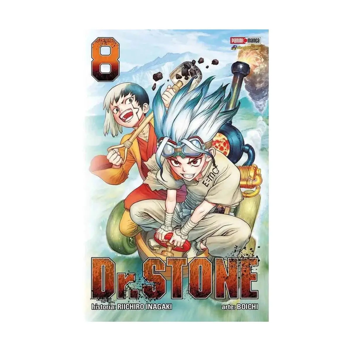 Dr. Stone Panini Manga Stone Wars Español Tomo A Elegir N°8 - Panini