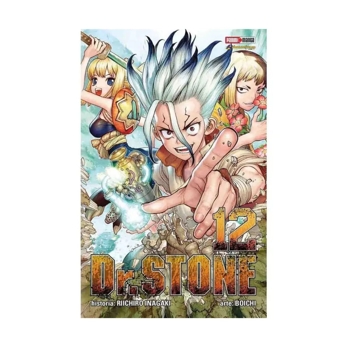 Dr. Stone Panini Manga Stone Wars Español Tomo A Elegir N°12 - Panini