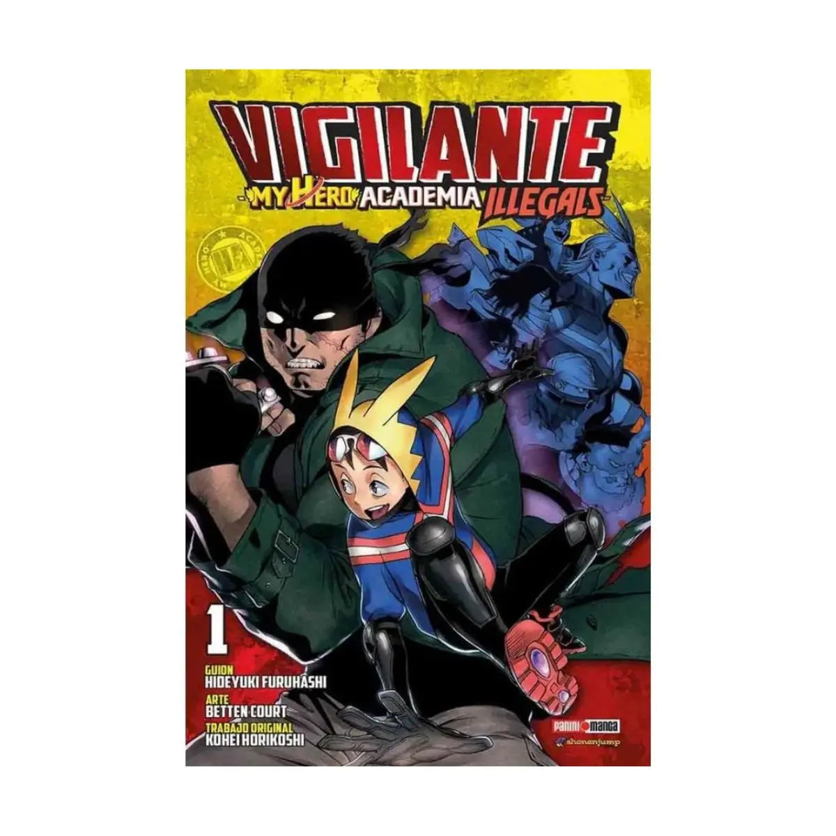 Vigilante Boku No Hero Panini Manga My Hero Academia Illegal N°1 - Panini