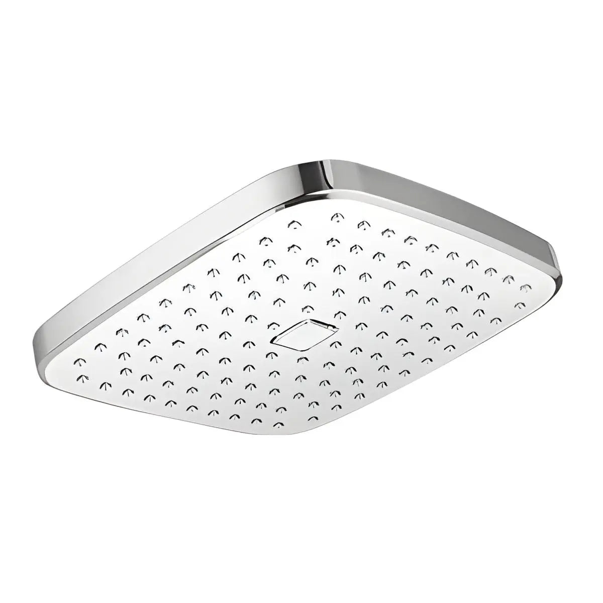Regadera Cuadrada 8.6” Boton Limpieza Meer Cromada - CNX - detalle