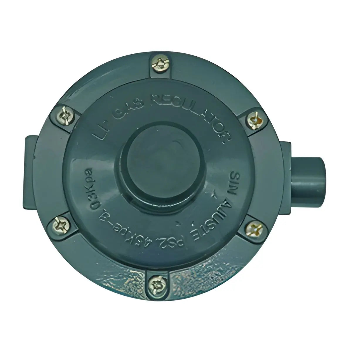 REGULADOR PARA GAS 1 VIA CON P.POL Y TUERCA IZQUIERDA 7/8" - 3/8" HNPT  BAJA PRESIÓN CERTIFICADO 0.8 M3/H - CNX