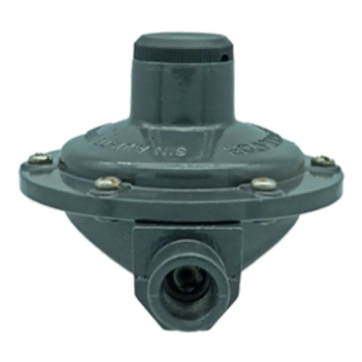 REGULADOR PARA GAS 1 VIA CON P.POL Y TUERCA IZQUIERDA 7/8" - 3/8" HNPT  BAJA PRESIÓN CERTIFICADO 0.8 M3/H - CNX - detalle