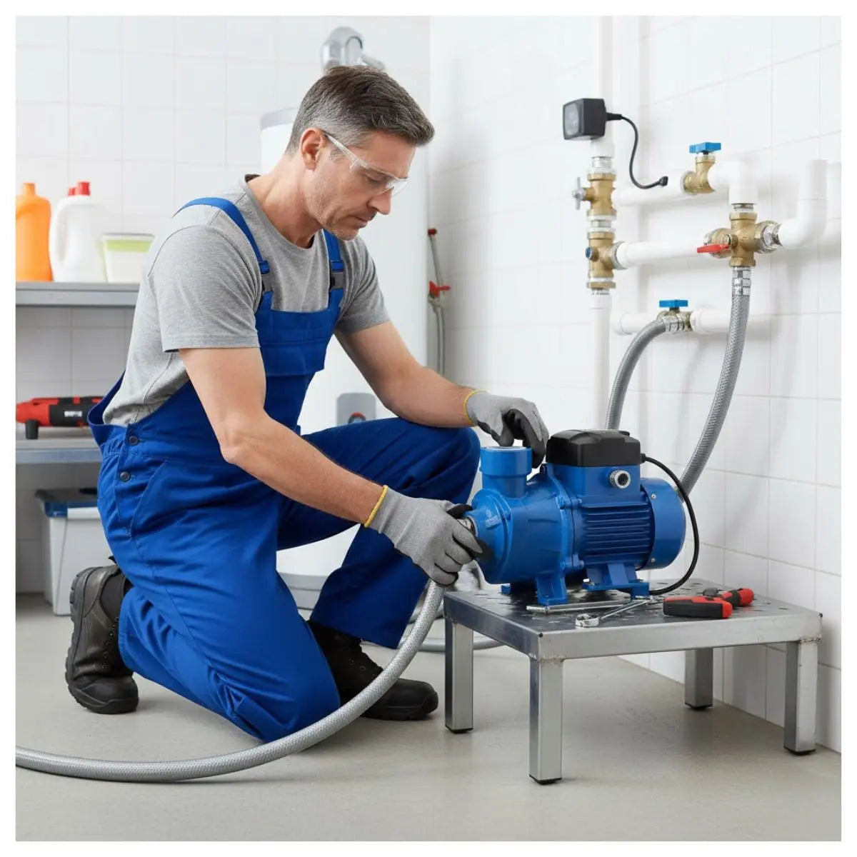 RIID Bomba Periférica Agua 1 HP - CNX - detalle