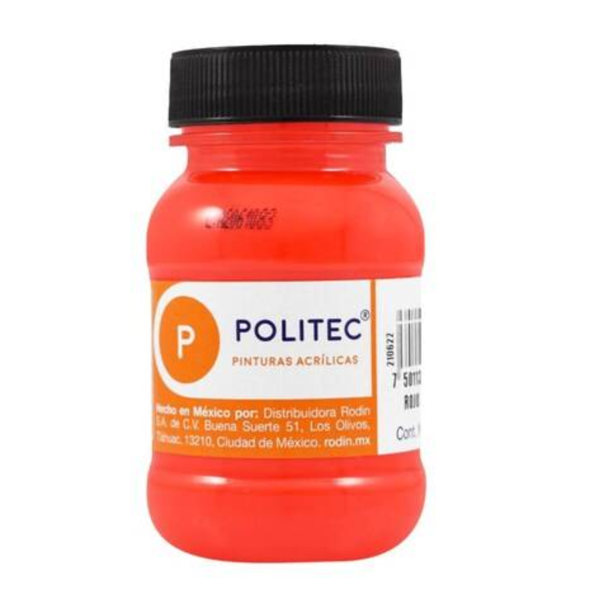 Set 10 Pinturas Acrilicas Politec Diferentes Colores 100ml