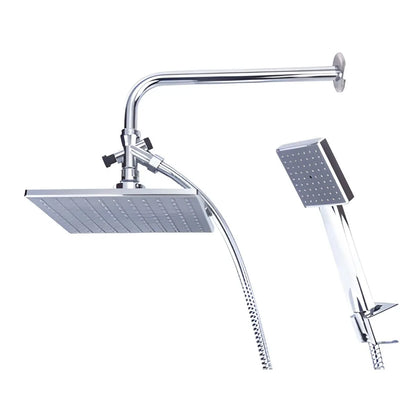 Set Regadera 8" Meer Telefono Cromado - CNX - vista lateral