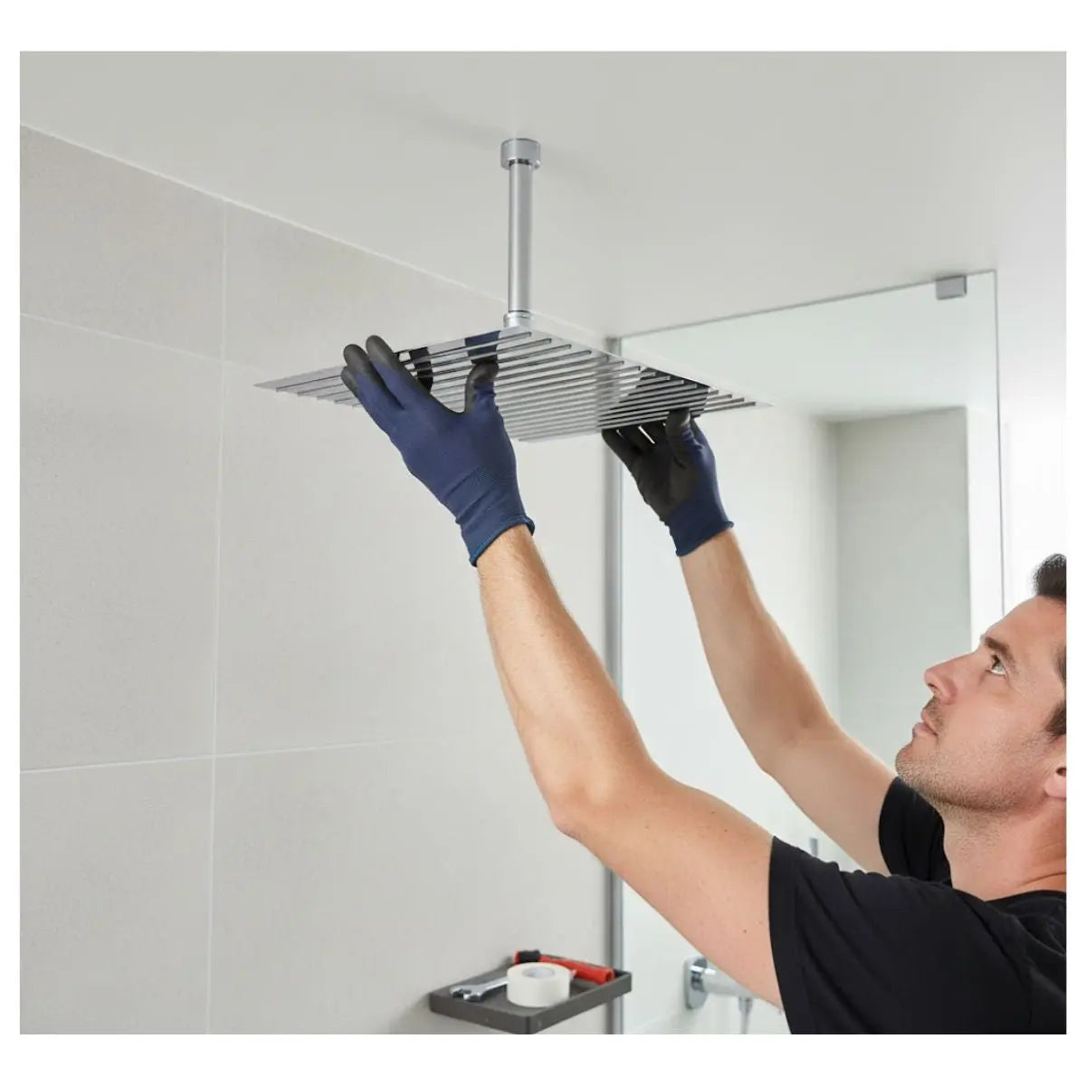 Regadera Cuadrada 16" Meer MASTER 20PZ - CNX - detalle