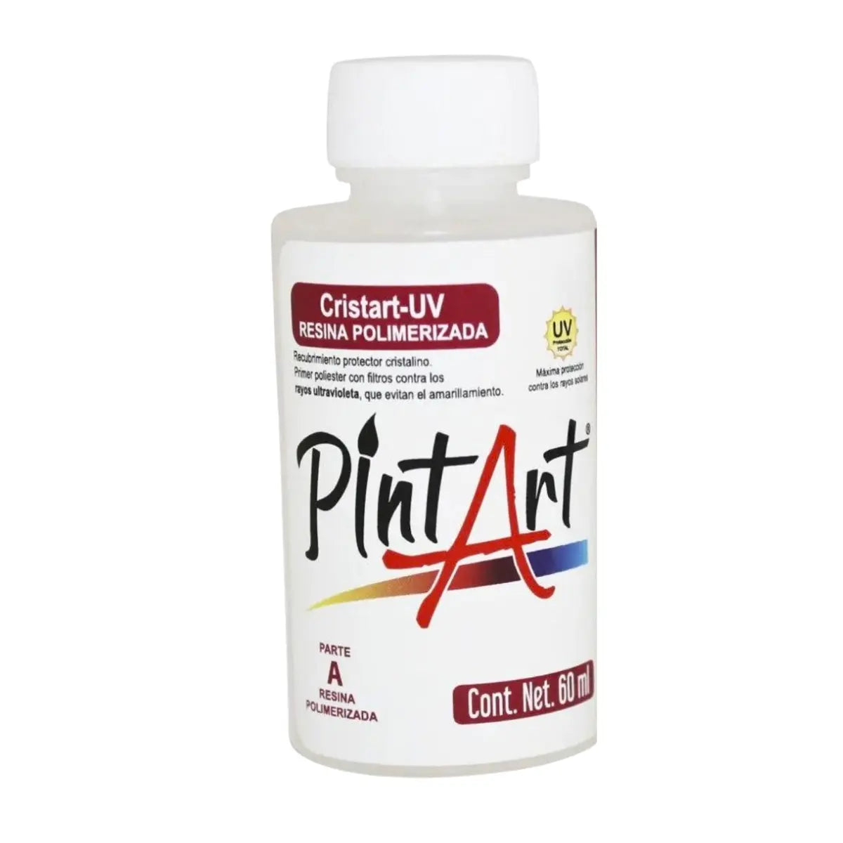 Resina Cristart Ultravioleta (a+b) Pintart 60ml Epoxica - Roel - accesorios