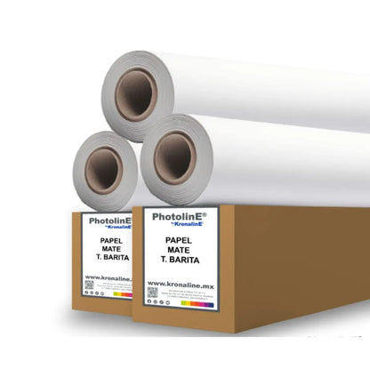 Papel Fotográfico Mate Barita Kronaline N3 .61 X 30m Pb072 - Kronaline - vista lateral