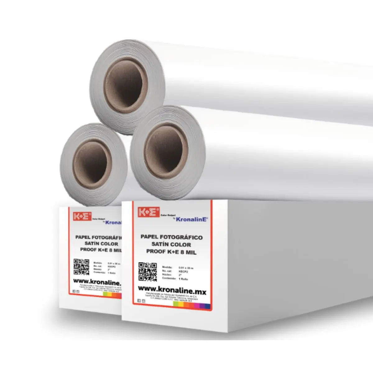 Rollo Papel Fotográfico Satin Color Proof Kronaline Kecp3 1.07 x 30 m 3 PIEZA - Kronaline - detalle