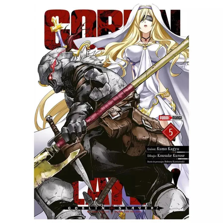 Goblin Slayer Manga Panini Anime Por Tomo En Español N°5 - Panini - vista lateral
