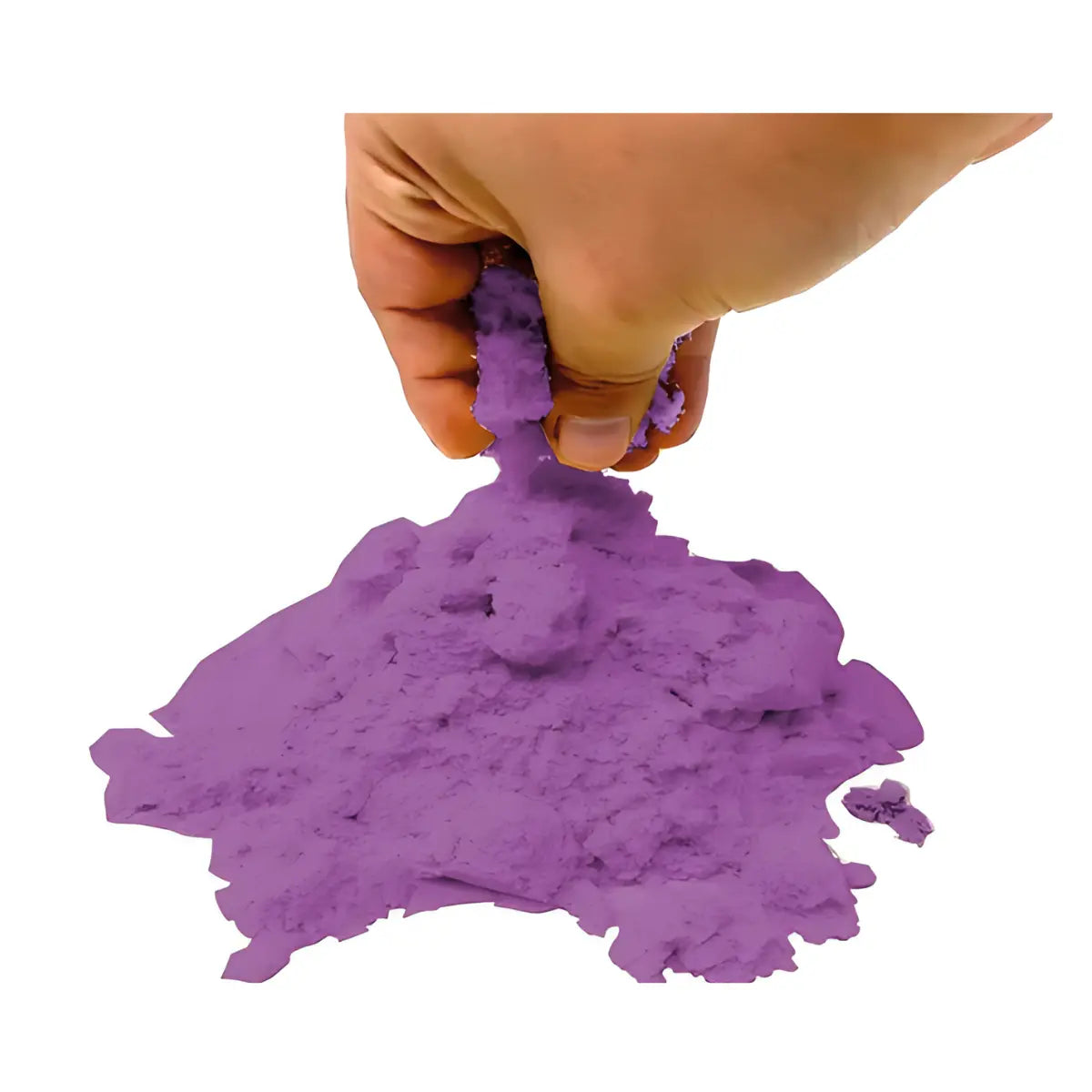 Super Arena Cinética 1 Kg Moldeable Color Morado - Diako Nuevos - empaque