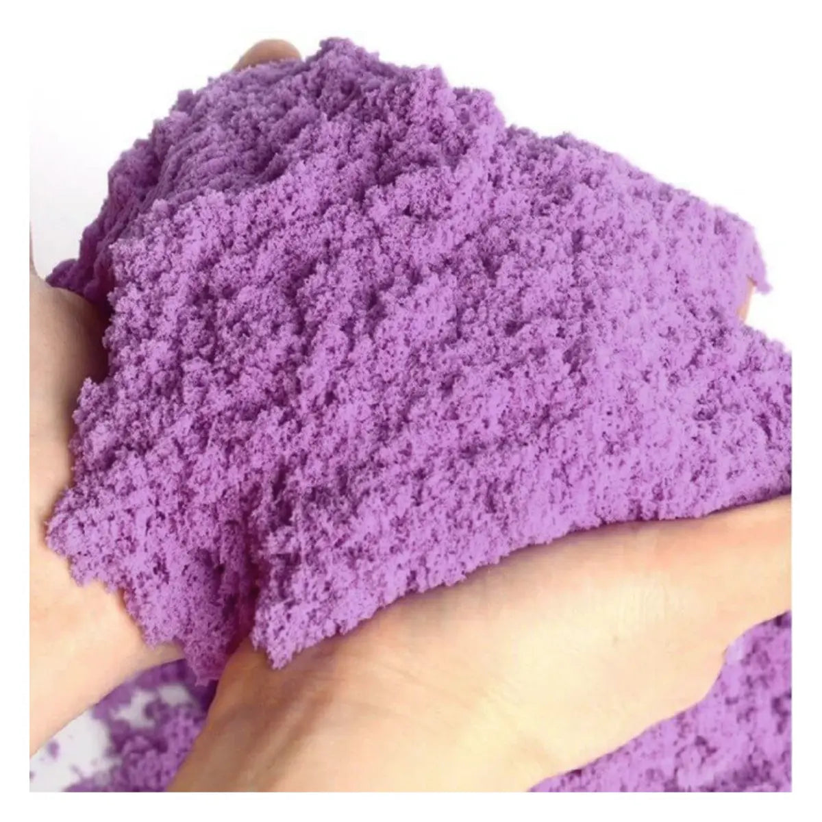 Super Arena Cinética 1 Kg Moldeable Color Morado - Diako Nuevos - detalle