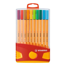 20 Rotuladores Stabilo Point 88 Estuche Color Parade 0.4 Mm - Stabilo