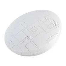 Luminario Led Tipo Plafon Redondo Para Techo De Sobreponer 15w Luz Fria 6400k Linea Madrid 1096 Santul Sanelec - Sanelec - detalle