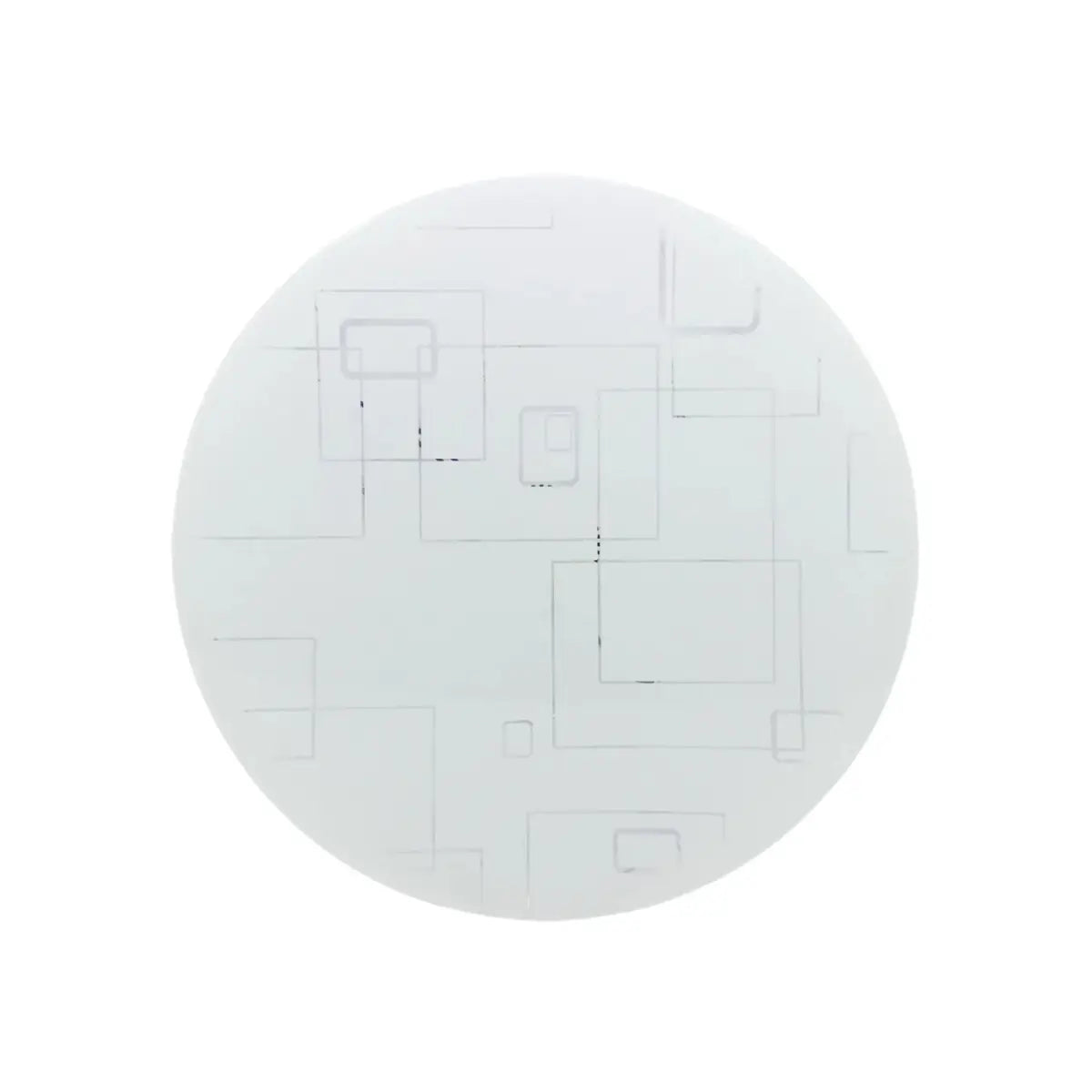 Luminario Led Redondo 18 w Blanco Madrid 3 Piezas - Sanelec - vista lateral