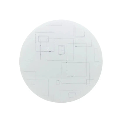 Luminario Led Redondo 18 w Blanco Madrid 3 Piezas - Sanelec - vista lateral