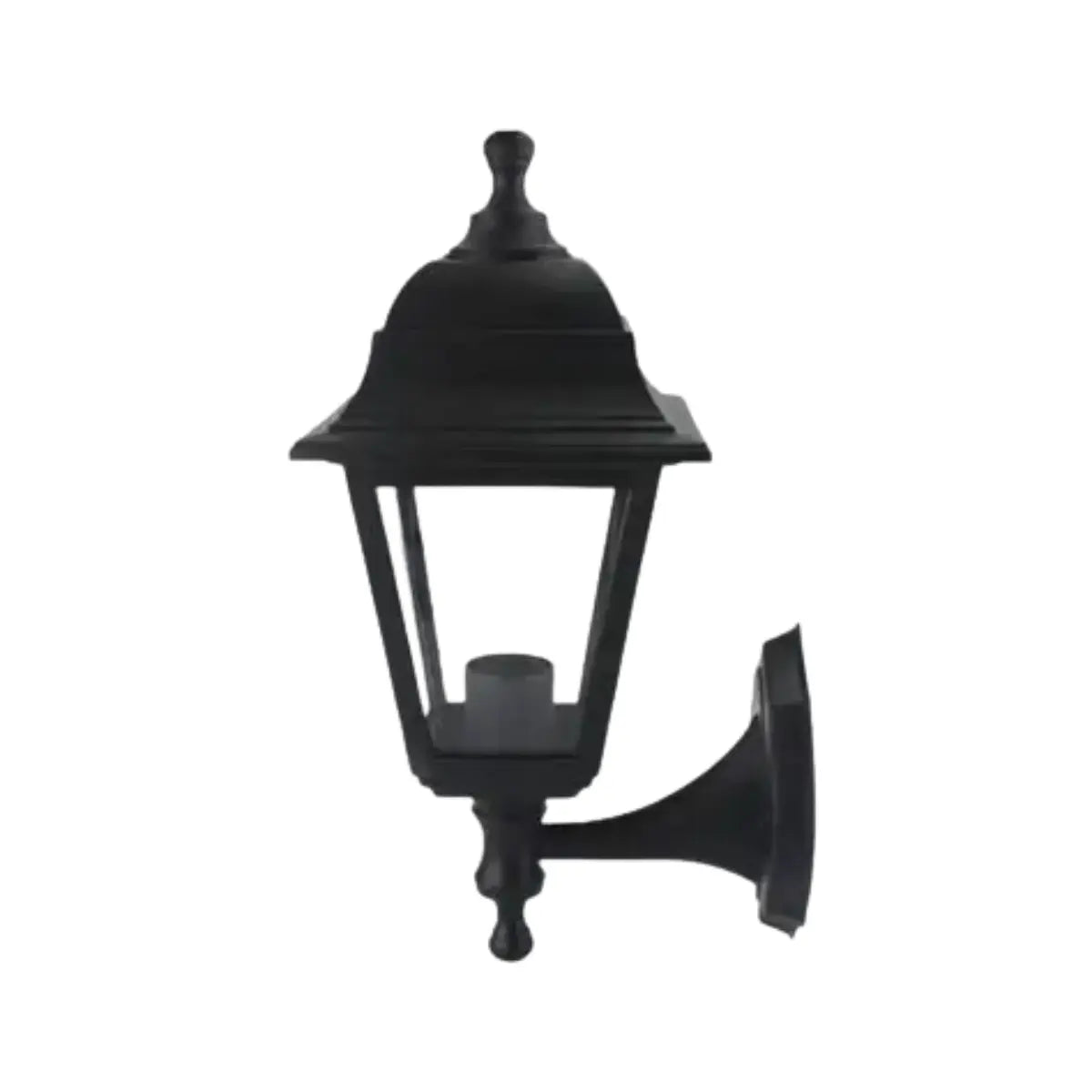 Farol de pared clásico negro - Sanelec