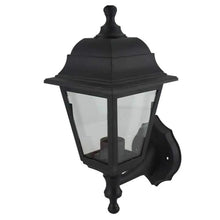 Farol de pared clásico negro - Sanelec - detalle